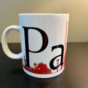 STARBUCKS RARE manufacturers defect Paris City Mug 20oz
